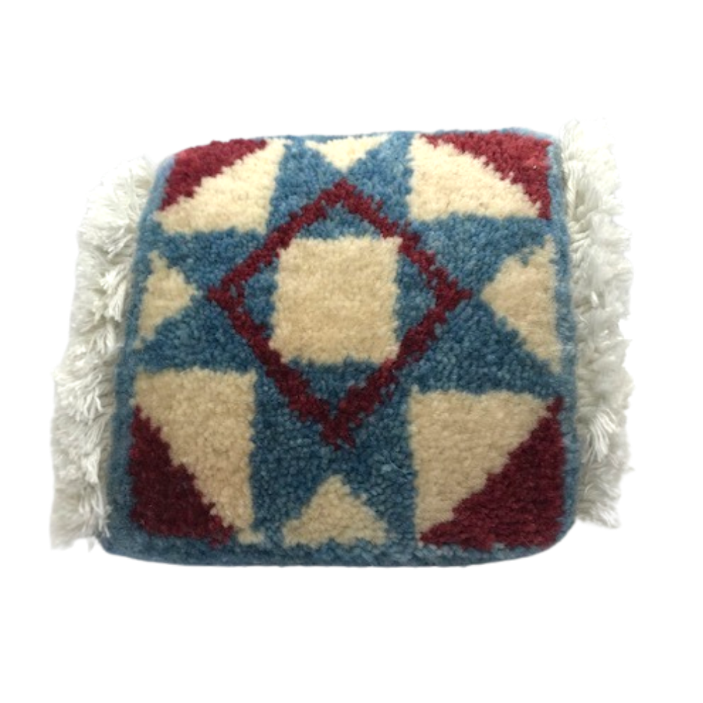 Hand Knotted Rug Coaster