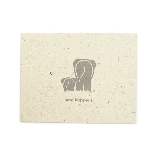 Poo Happens Greeting Card