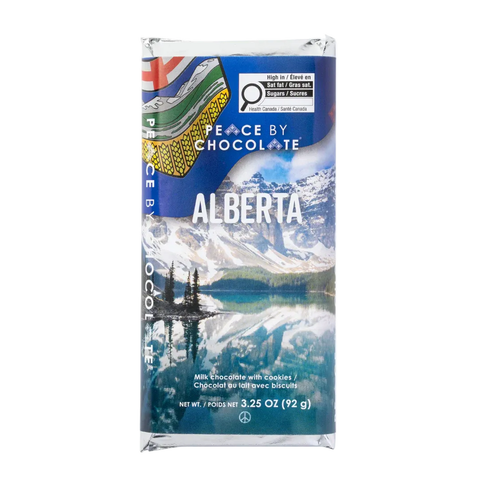 Alberta Bar - Milk Chocolate With Cookies