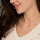 Switch Annie Silver Pearl Necklace 2 image