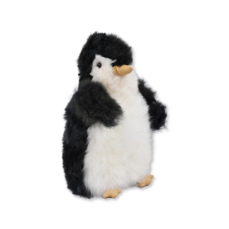 Alpaca Wool Soft Penguin Toy 10"