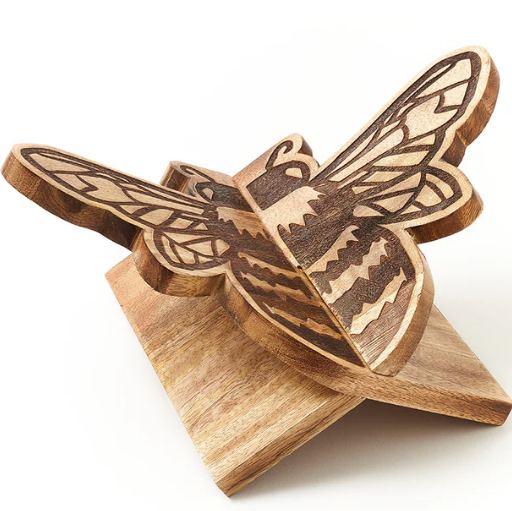 Bee Open Book Stand Holder