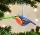 Switch blue handcrafted hummingbird tree ornament 2 image