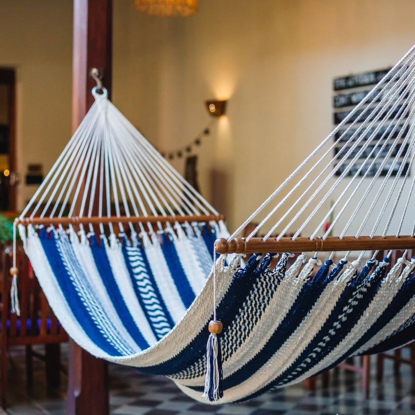 Blue Cream Hammock 3