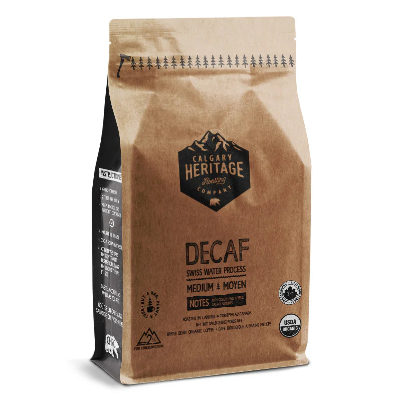 Organic Canadian Heritage Coffee Decaf 340g