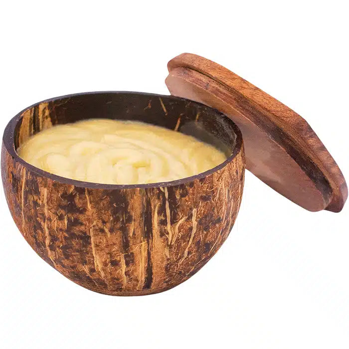 Coconut Shell Shea Butter Geranium Ylang Ylang
