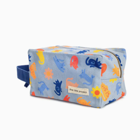 Cosmetic Bag Meow Meadow Zipper 3