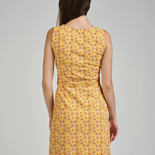 Danica Wrap Dress Matisse Yellow