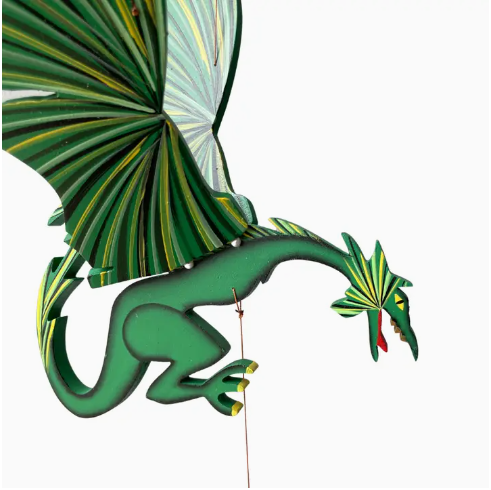 Dragon Flying Mobile - Green