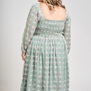 Switch Hailee_Smocked_Plus_Size_Midi_Dress Back 3 image