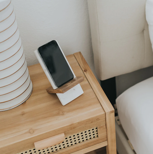 Phone Stand Indukala Wood and Marble