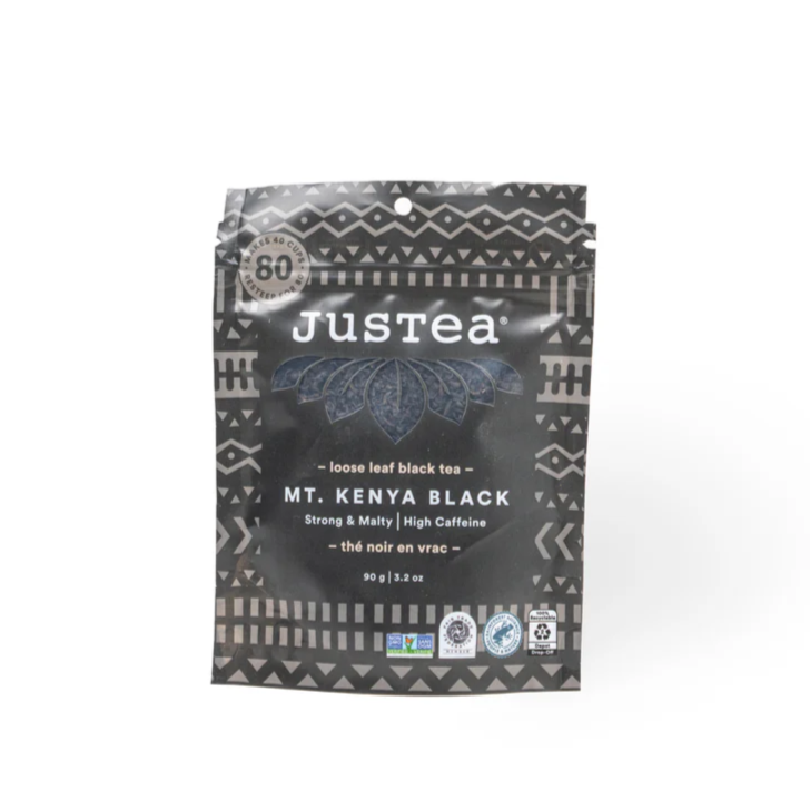 Mt. Kenya Black Stand-Up Pouch