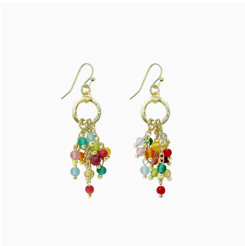 Kaleidoscope Cluster Earrings 2