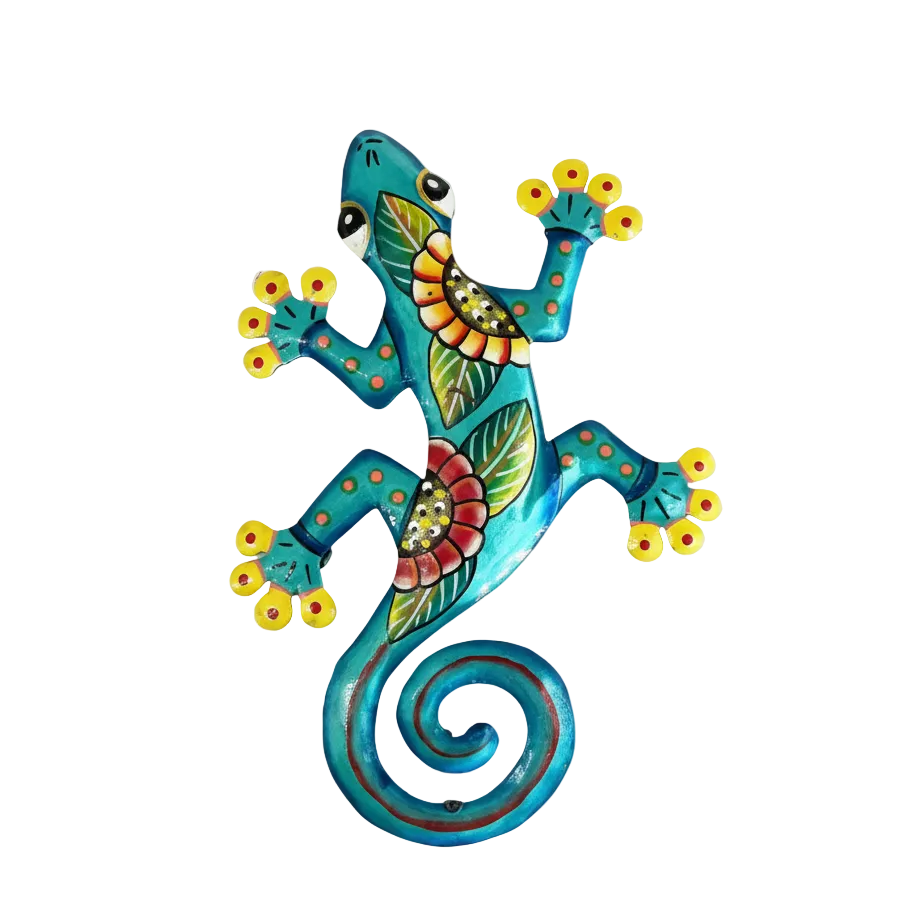 Large Salamander Metal Wall Art