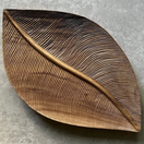 Switch Leaf Suar Wood Tray 15"x9" 2 image