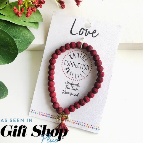 Love Kantha Connection Bracelet Card