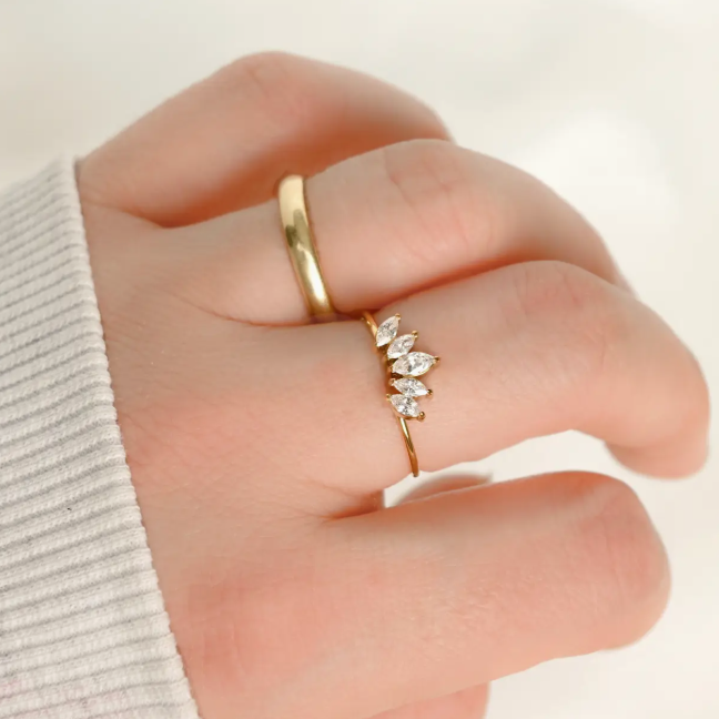 Marquise Diamond Ring