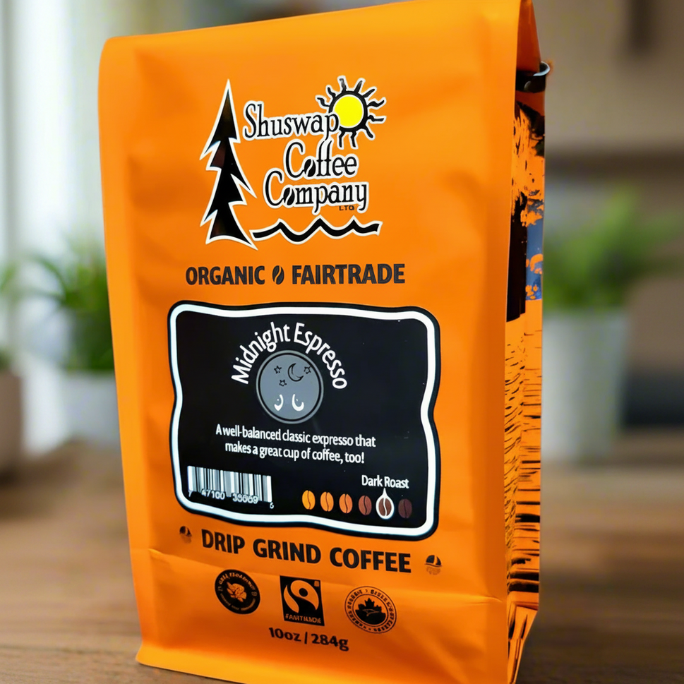 10 oz Midnight Espresso Drip Ground Coffee