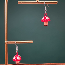 Switch Mushroom Ceramic Earrings 3 image