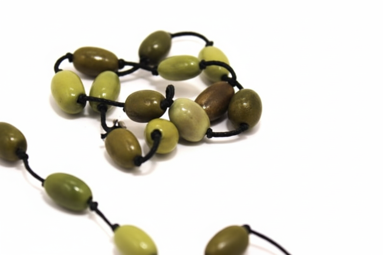 Olive Strand Bracelet Green