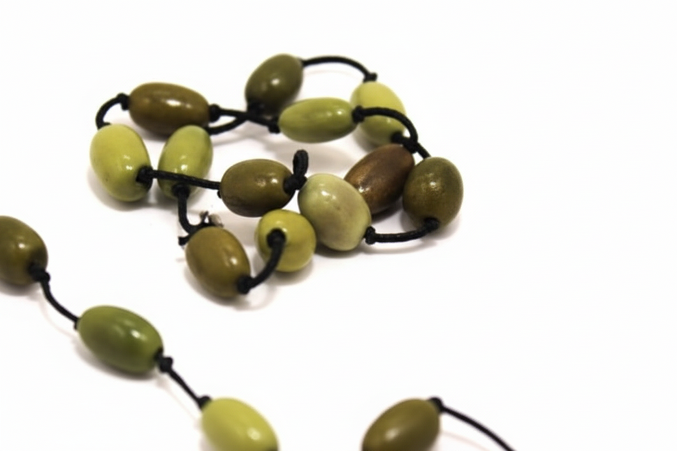 Olive Strand Bracelet Green
