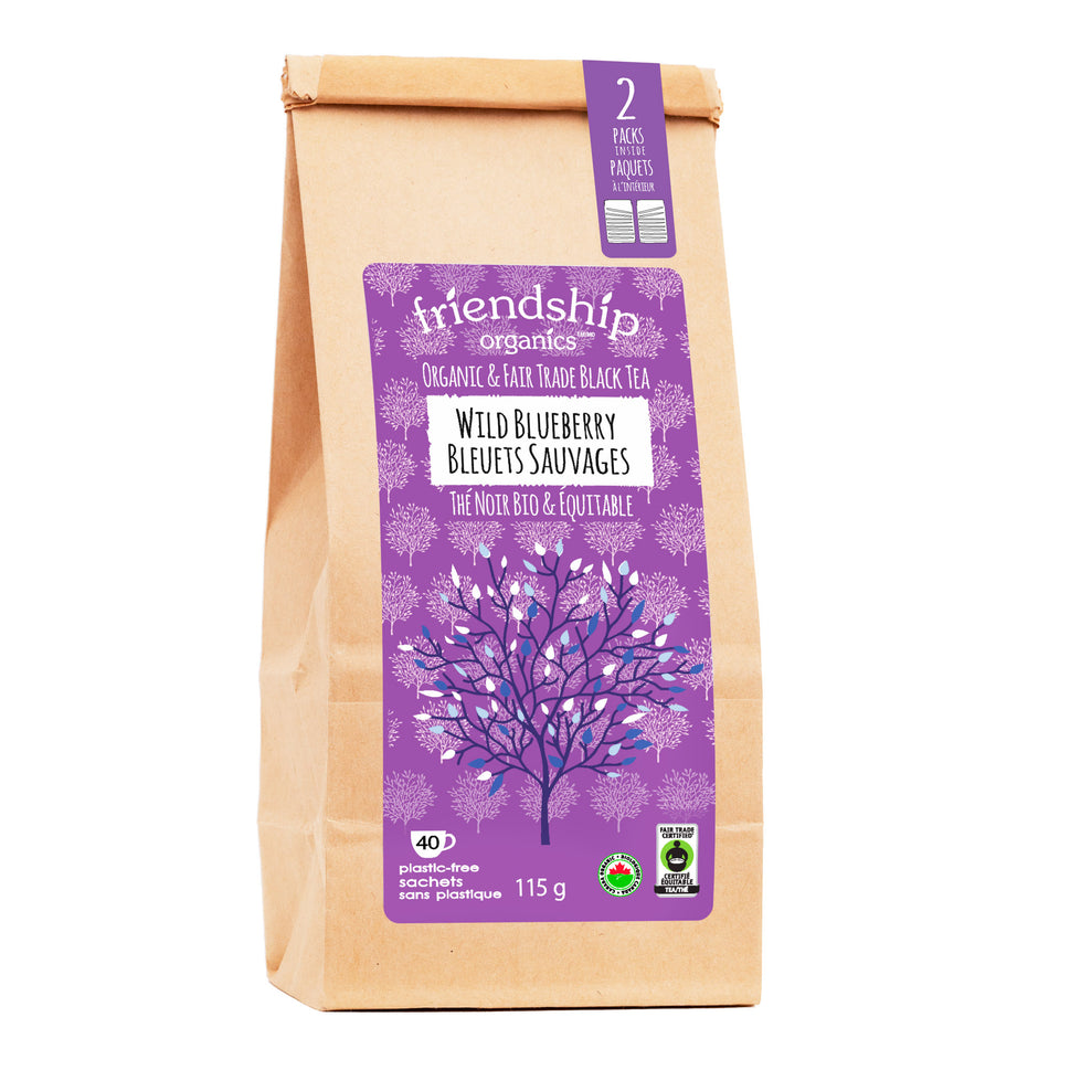 Organic Blueberry Friendship Tea Twinpack