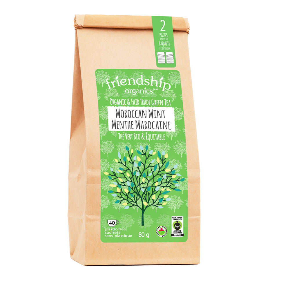Organic Moroccan Mint Friendship Tea Twinpack