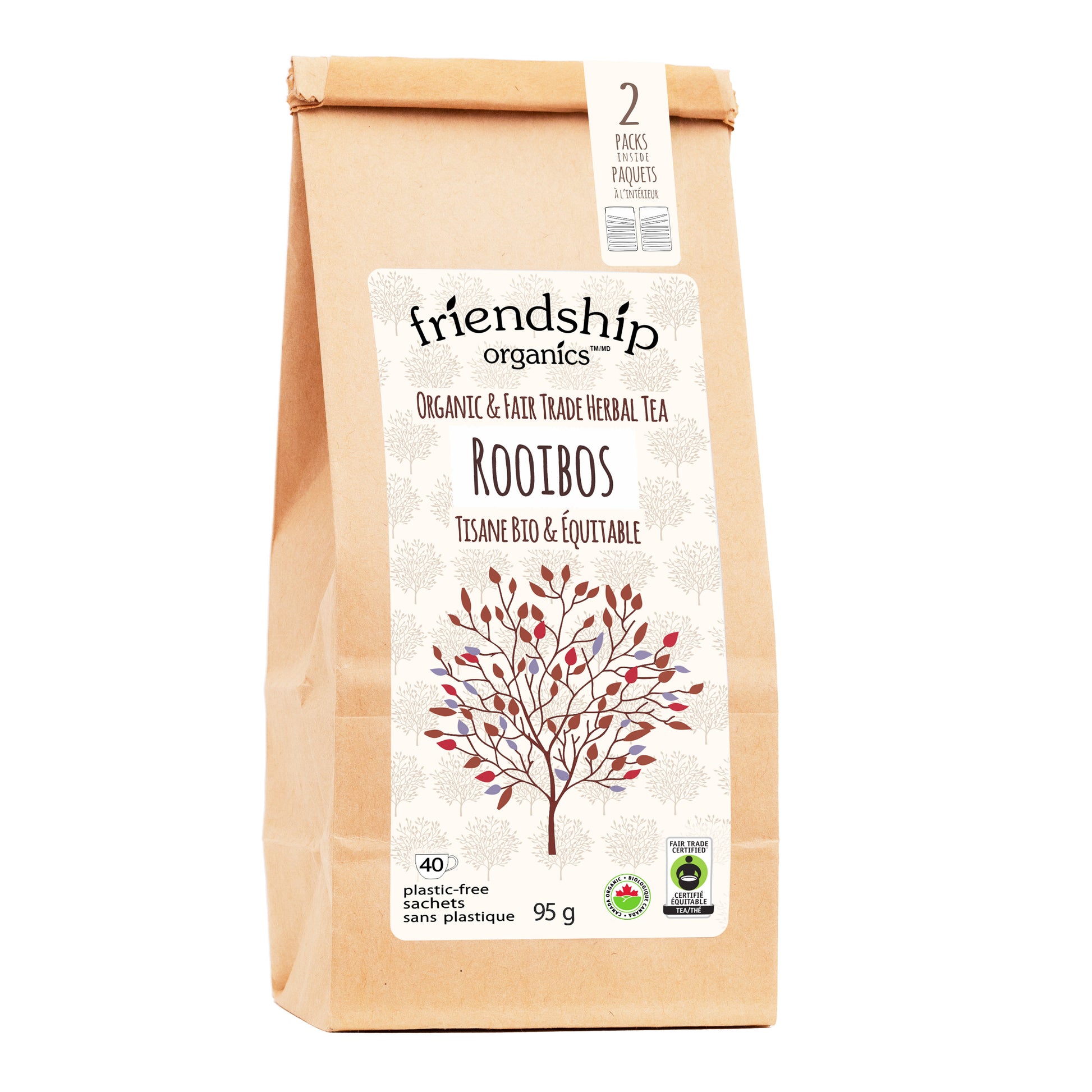 Organic Rooibos Friendship Tea Twinpack