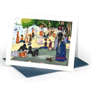 Switch Quilled Artist Series Card - A Sunday Afternoon on the Island of La Grande Jatte, Seurat Standing 2 image