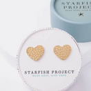 Switch Renewal Heart Gold Stud Earrings 2 image