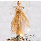 Switch hand crafted tree topper angel 2 image