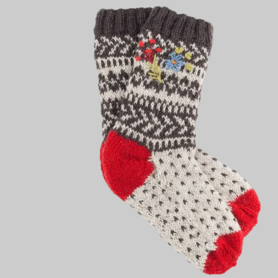 Wool Knit Socks