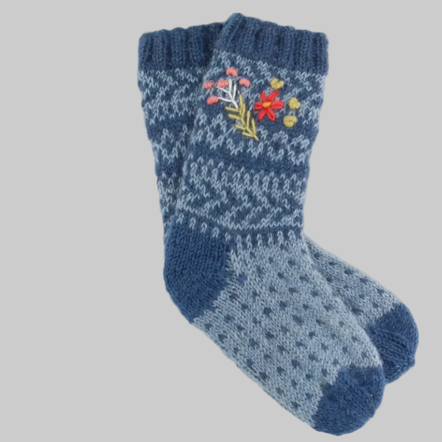 Wool Knit Socks
