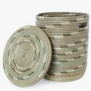 Switch Silver_Swirl_Flat_Lid_Storage_Basket 2 2 image