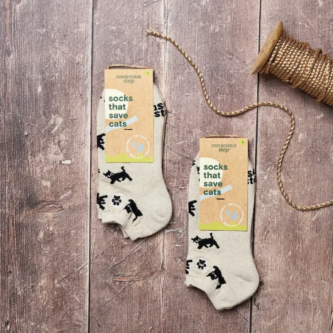 Ankle Socks That Save Cats