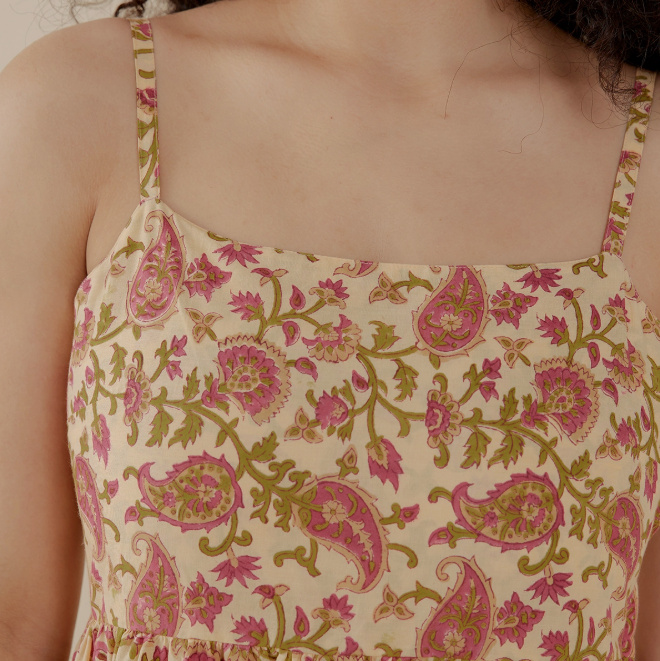 Sofia Midi Dress Floral