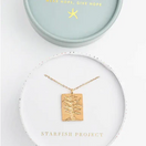 Switch Rooted in love golden tree pendant by Starfish Project 2 image