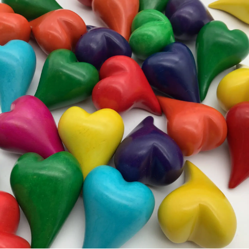 Taba Small Soapstone heart