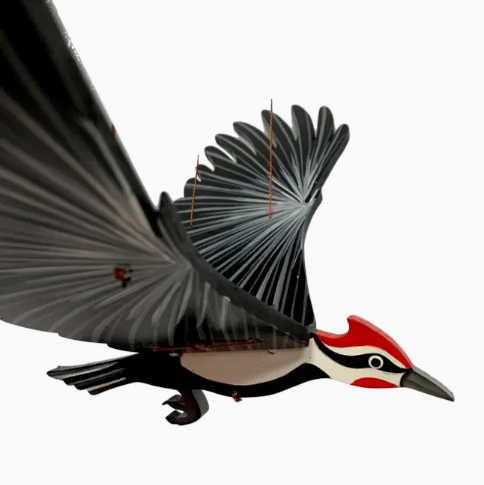 Woodpecker Bird Flying Mobile Head 2