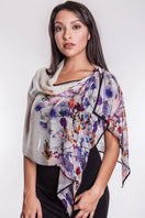 Switch Cupro Scarf Aashi - Floral Multi 2 image