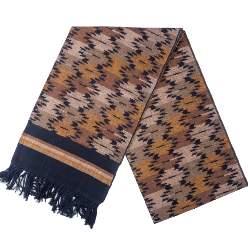 Dhaka Hand Loomed Shawl Scarf