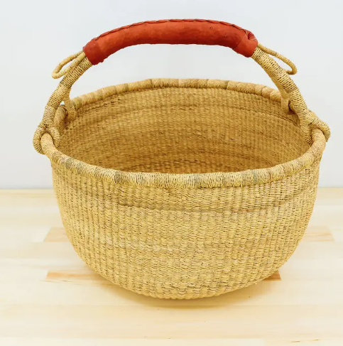 Market Basket Bolga Basket/, Natural