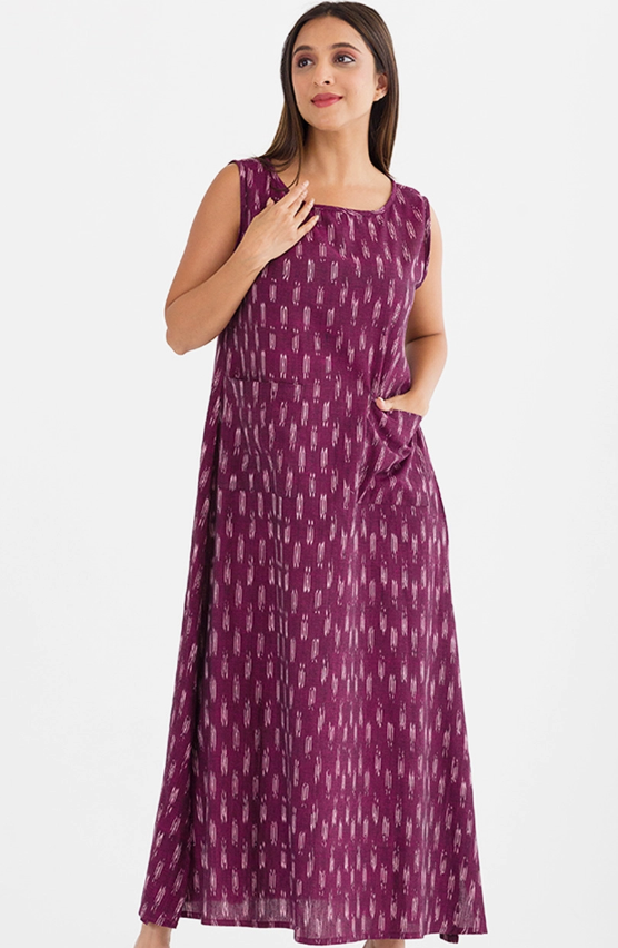 Neela Ikat Handloom Dress