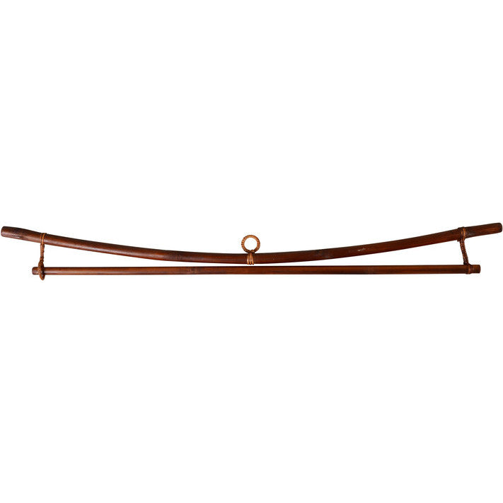 Bamboo Textile Hanger (30")