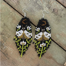 Switch Beaded earrings on a wooden surface 2 image