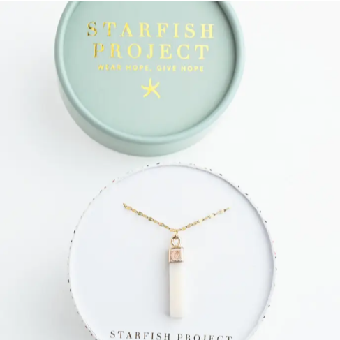 Brayden Pendant in Mother of Pearl
