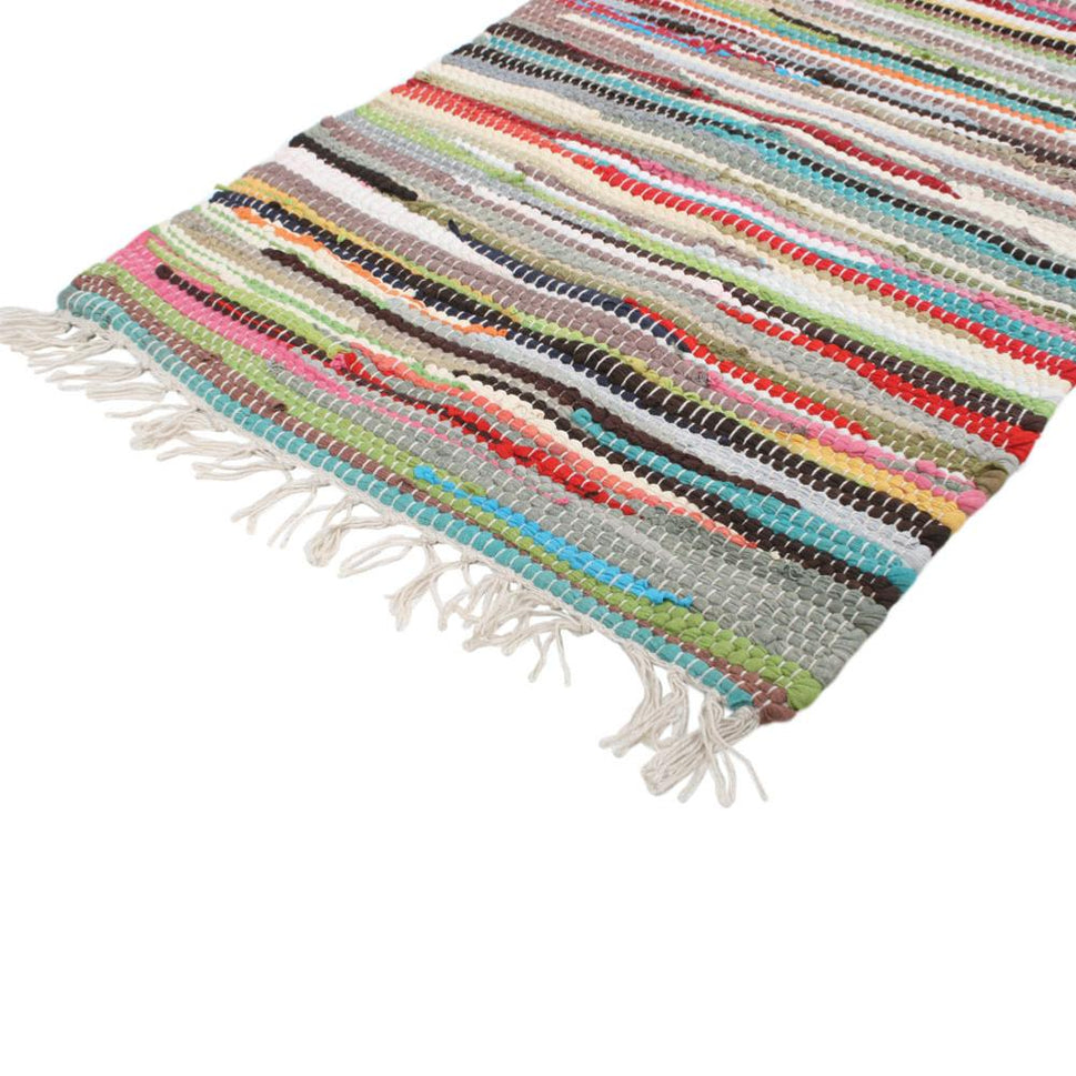 Bright Rag Rug Small
