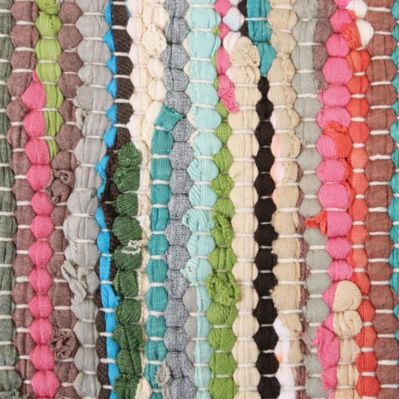 Bright Rag Rug Small