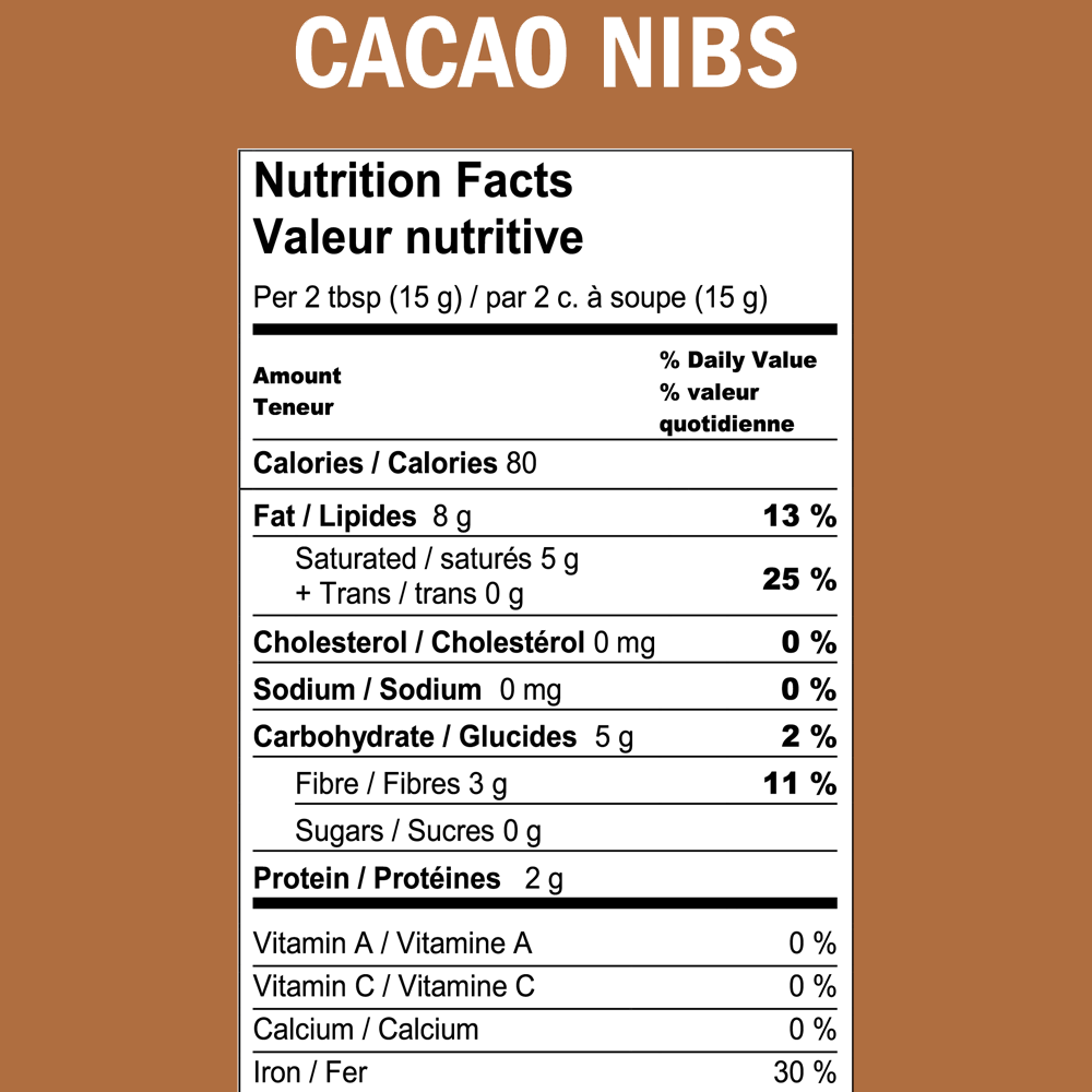 Premium Organic Cacao Nibs