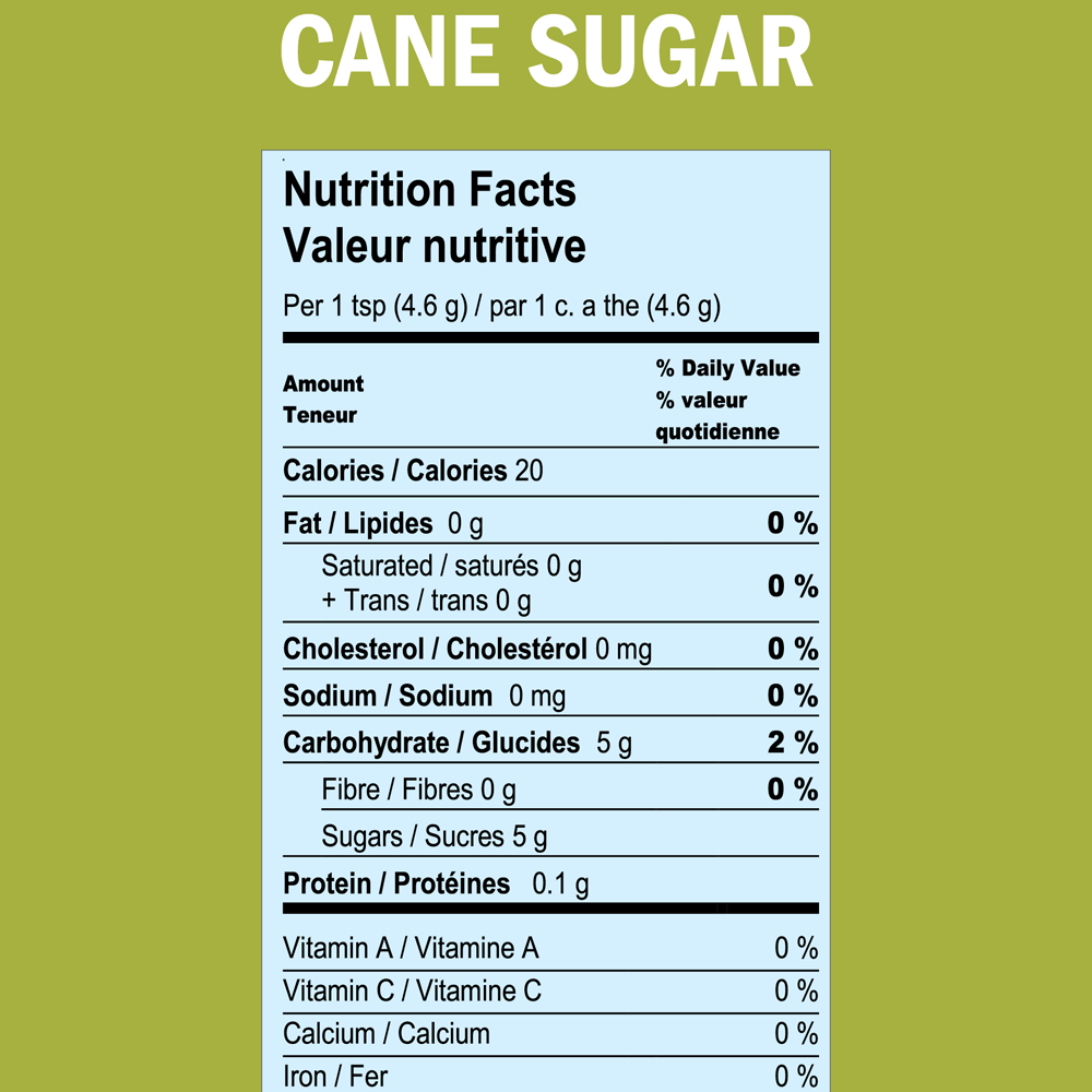 Organic Unrefined Cane Sugar 500g